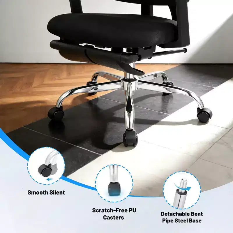 Fauteuil de jeu ergonomique en maille, usage intensif, dossier haut, fauteuil de bureau