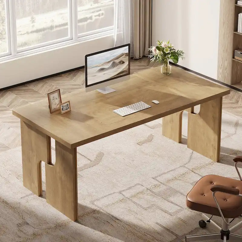Bureau de direction, Bureau d'ordinateur de style rustique