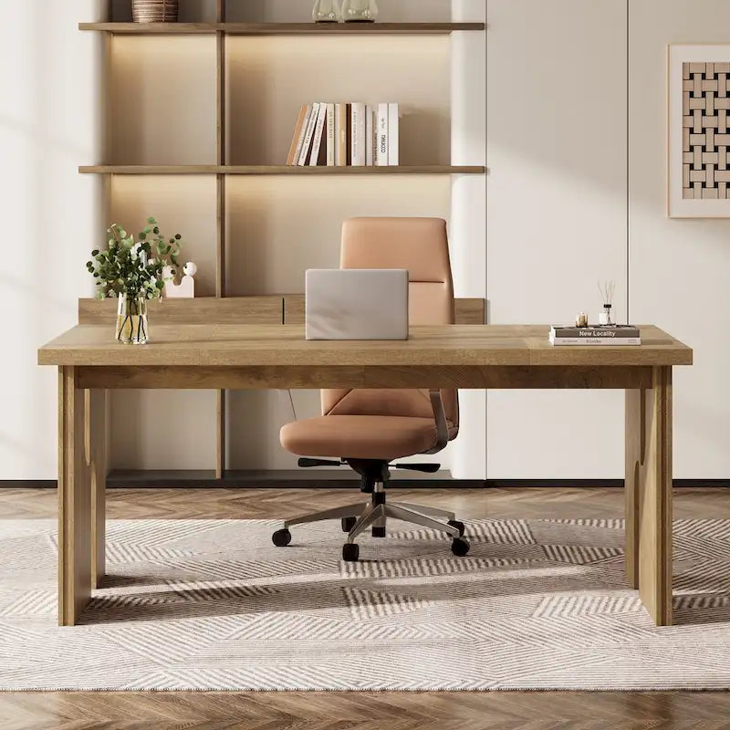 Bureau de direction, Bureau d'ordinateur de style rustique