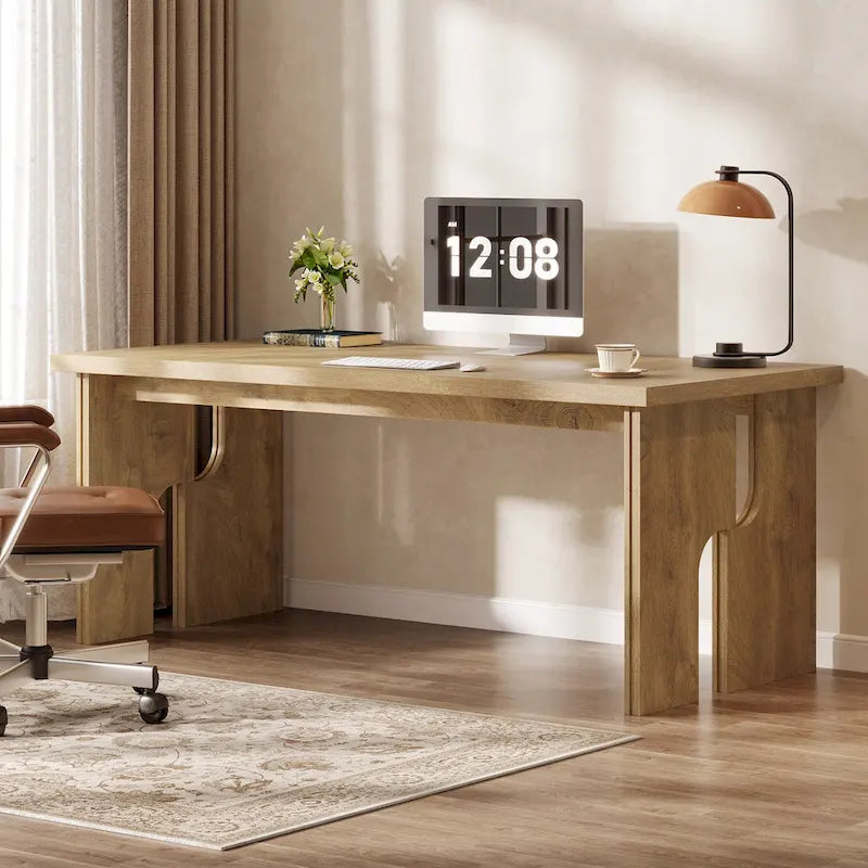Bureau de direction, Bureau d'ordinateur de style rustique