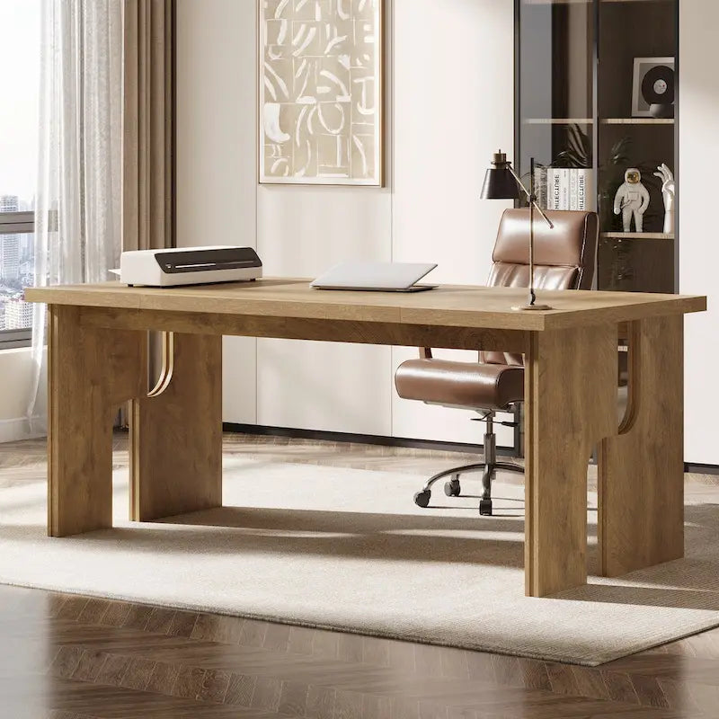 Bureau de direction, Bureau d'ordinateur de style rustique