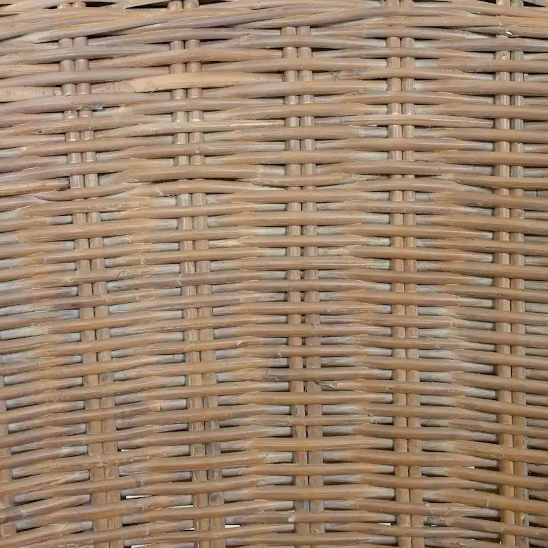 Fauteuil en rotin tressé