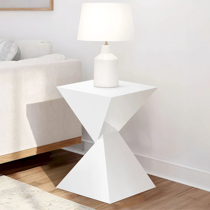 Table d'appoint moderne en acrylique, Tables d'appoint extérieures