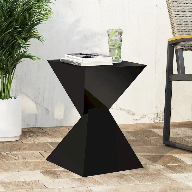 Table d'appoint moderne en acrylique, Tables d'appoint extérieures