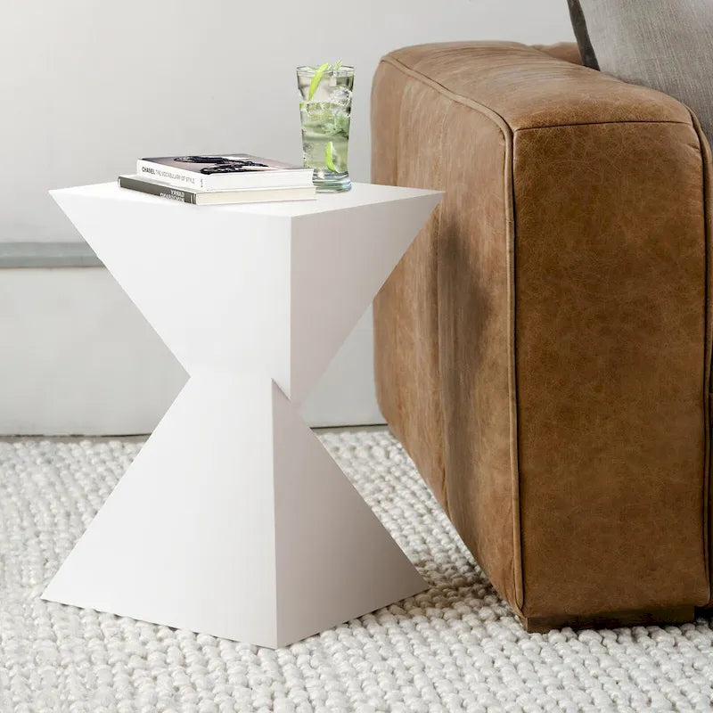 Table d'appoint moderne en acrylique, Tables d'appoint extérieures