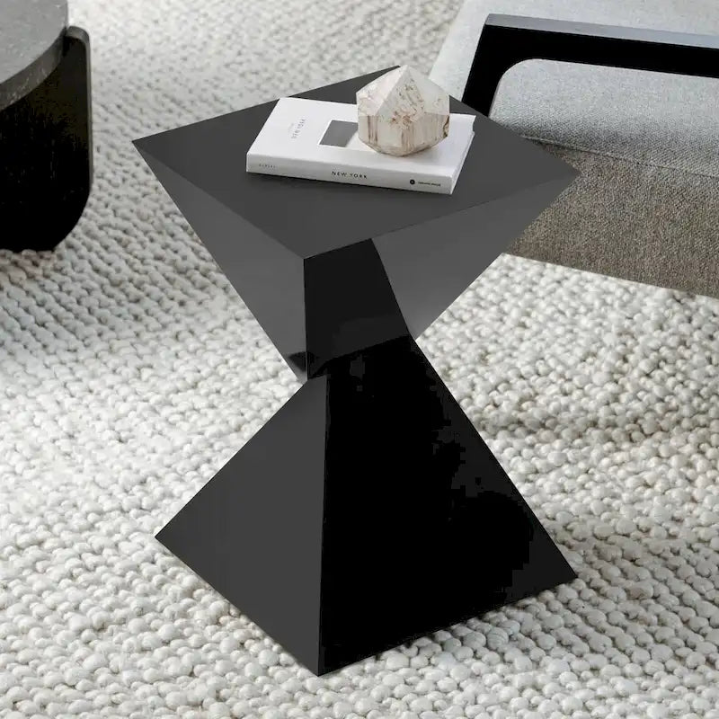 Table d'appoint moderne en acrylique, Tables d'appoint extérieures